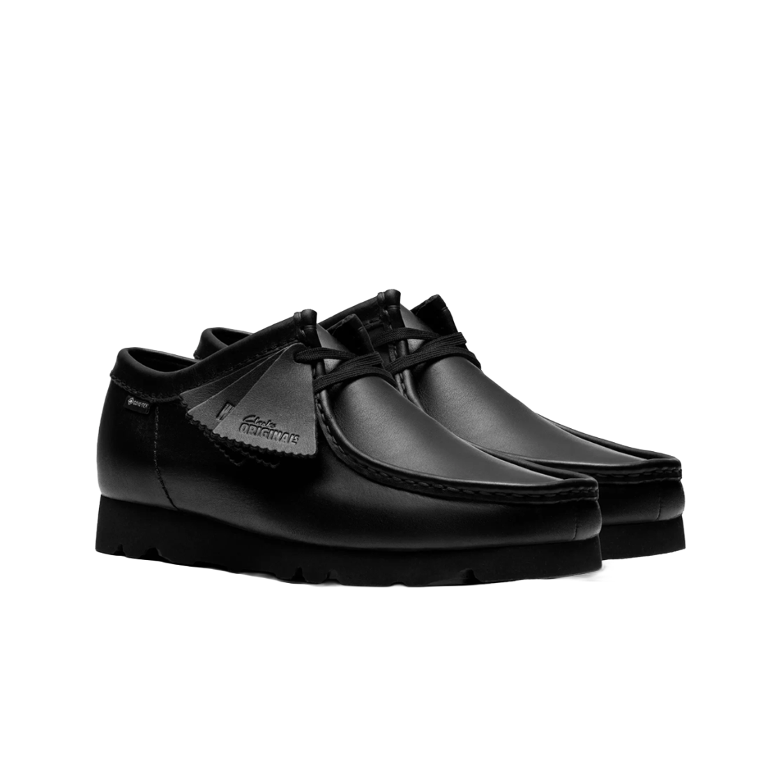 클락스 왈라비 고어텍스 블랙 블랙 레더 - 26FW(Clarks Wallabee GTX Black Black Leather - 26FW) - 4