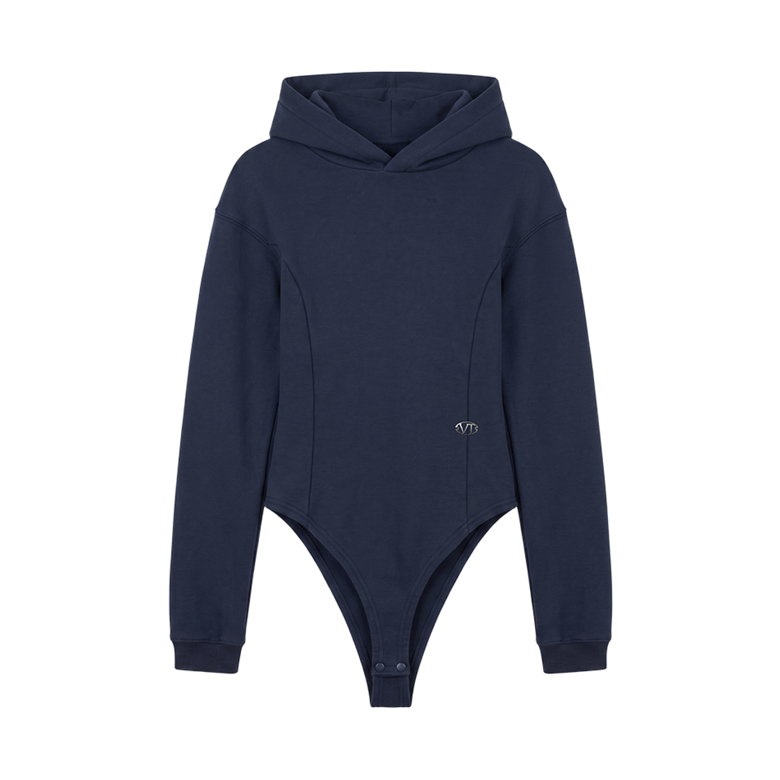 VT26FHD102NVY VOONT Slim-Fit Hood Bodysuit (NAVY)
