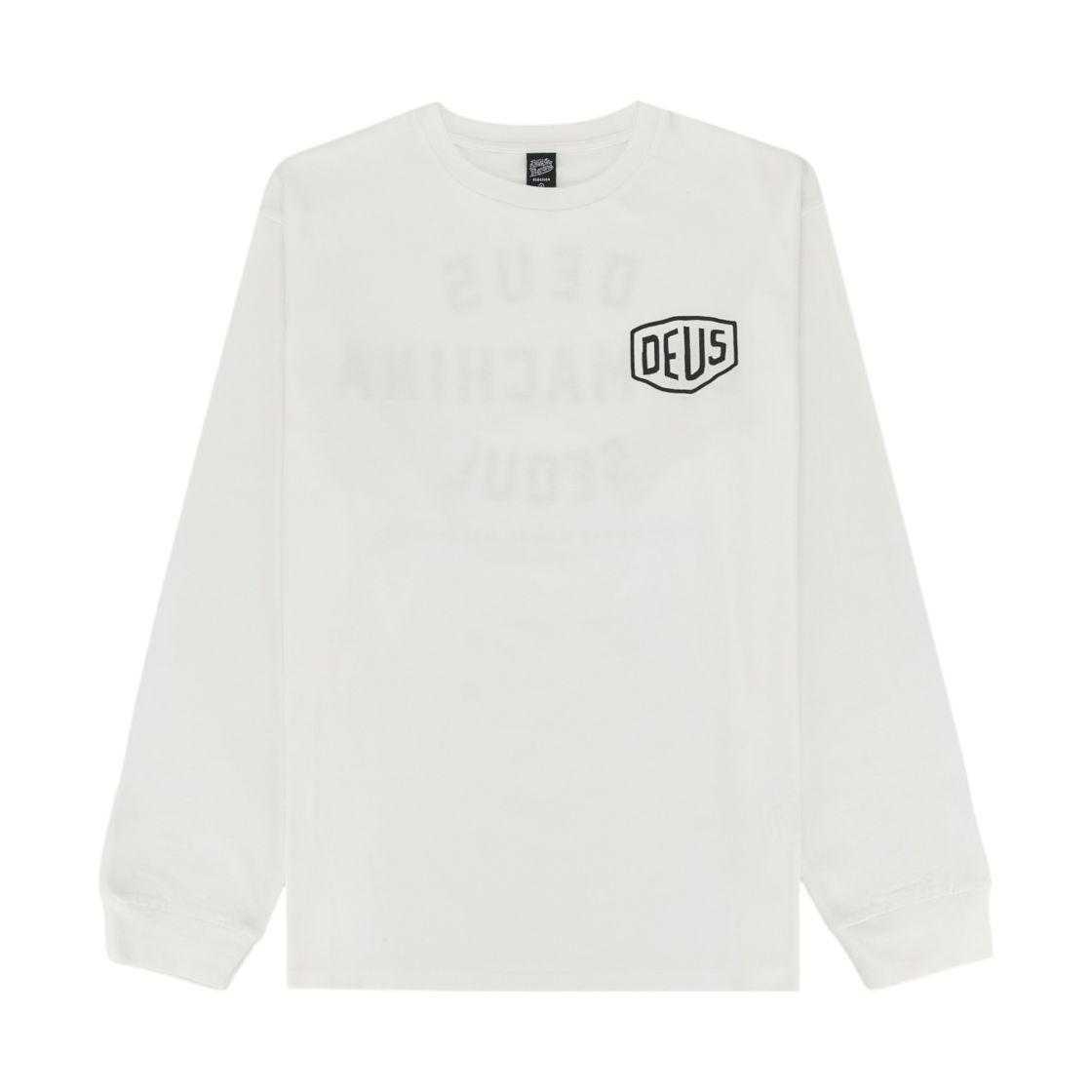 데우스 엑스 마키나 서울 컬리지 어드레스 롱슬리브 티셔츠 화이트(Deus Ex Machina Seoul College Address L/S T-Shirt White) - 2
