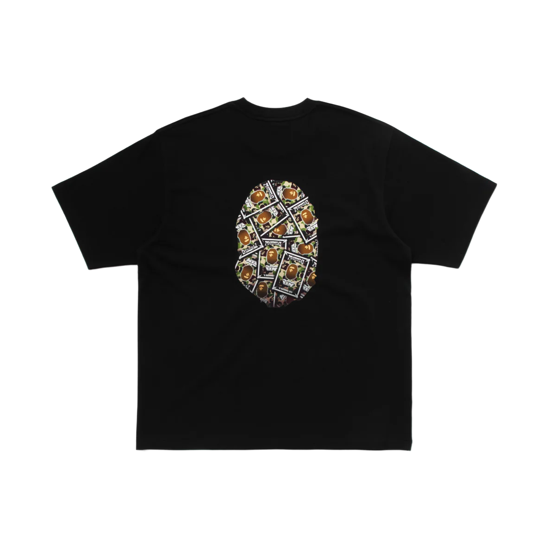 베이프 컬렉터블 카드 에이프 헤드 티셔츠 블랙(BAPE Collectible Card Ape Head T-Shirt Black) - 2