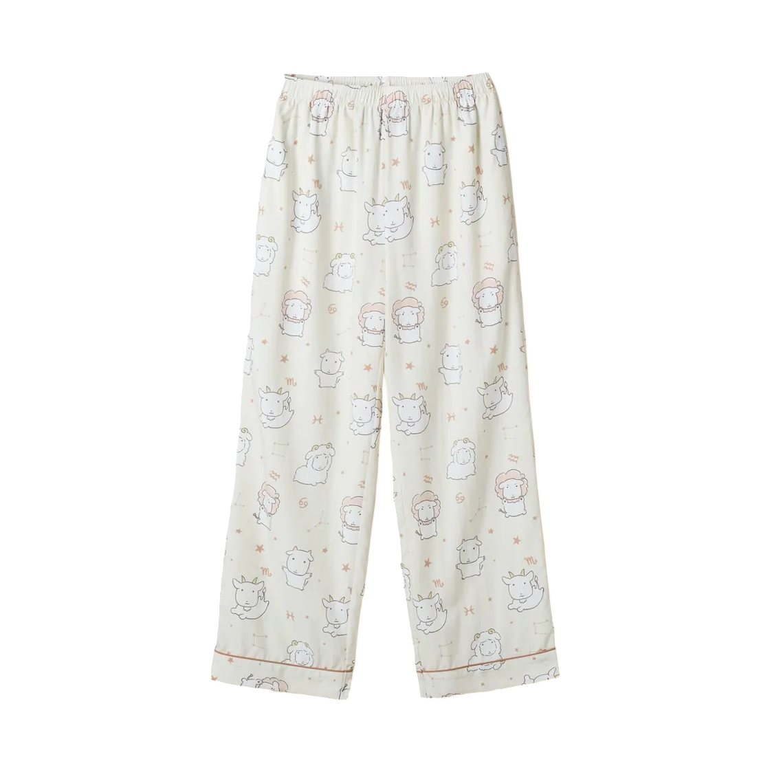 스파오 x 가나디 긴팔 파자마 아이보리(Spao x Ganadi Long Sleeve Pajama Ivory) - 3