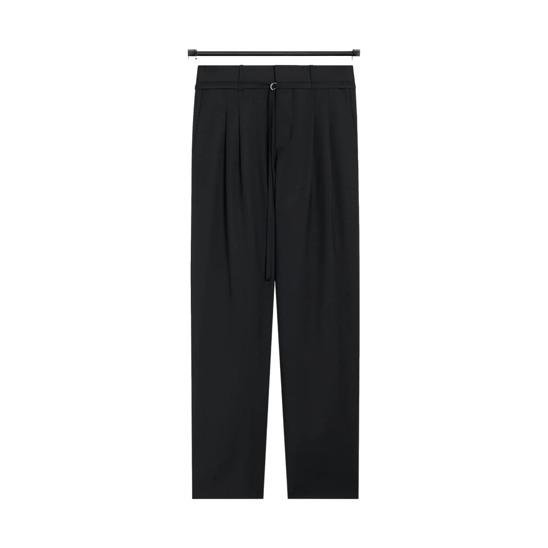 키스 & 킨 트로피컬 울 엘리 플리츠 트라우저 블랙(Kith & Kin Tropical Wool Eli Pleated Trouser Black)