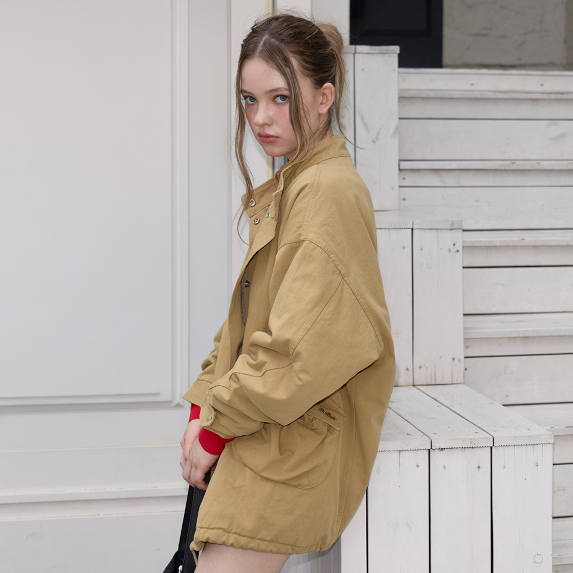 로제프란츠 오버핏 패디드 필드 자켓 [베이지](Rosefrantz Overfit Padded Field Jacket [Beige]) - 6