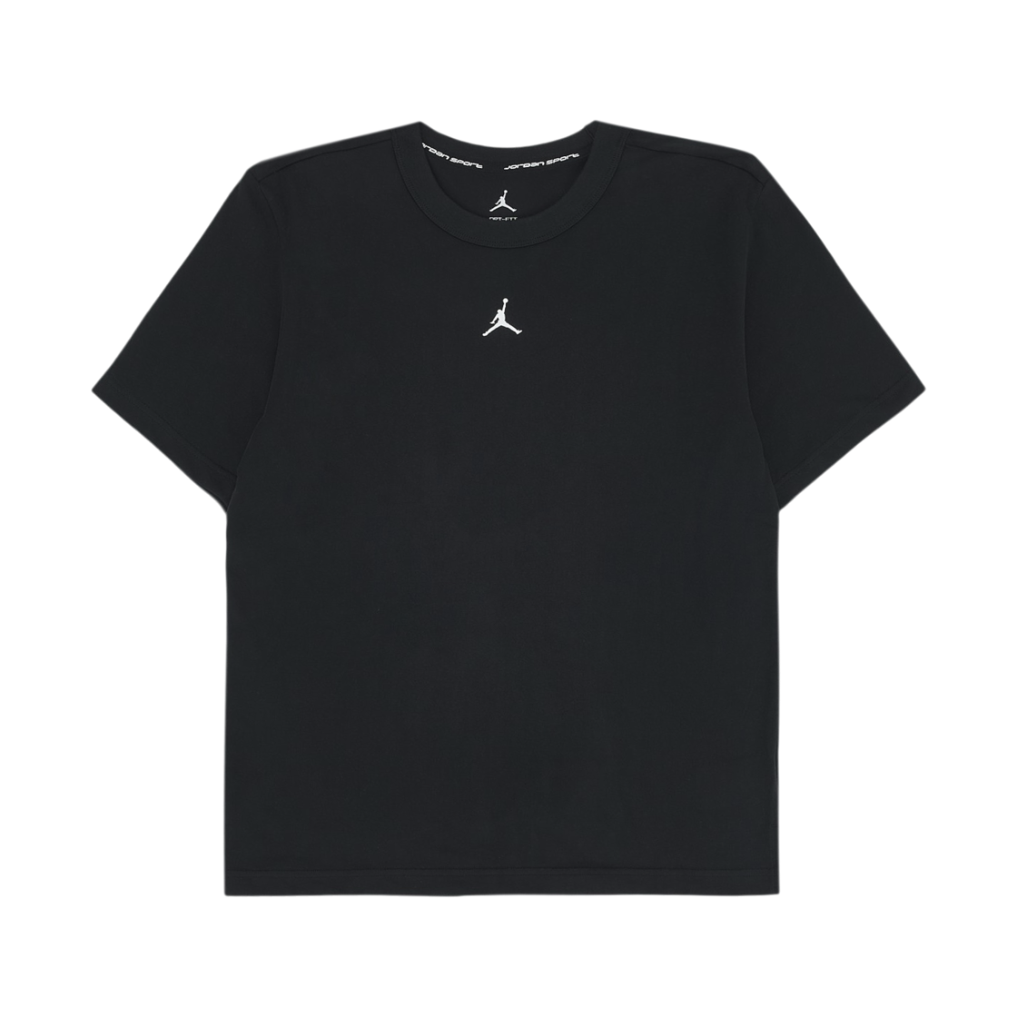 FN5829-010 Jordan Sport Dri-Fit Short Sleeve Top Black White - Asia