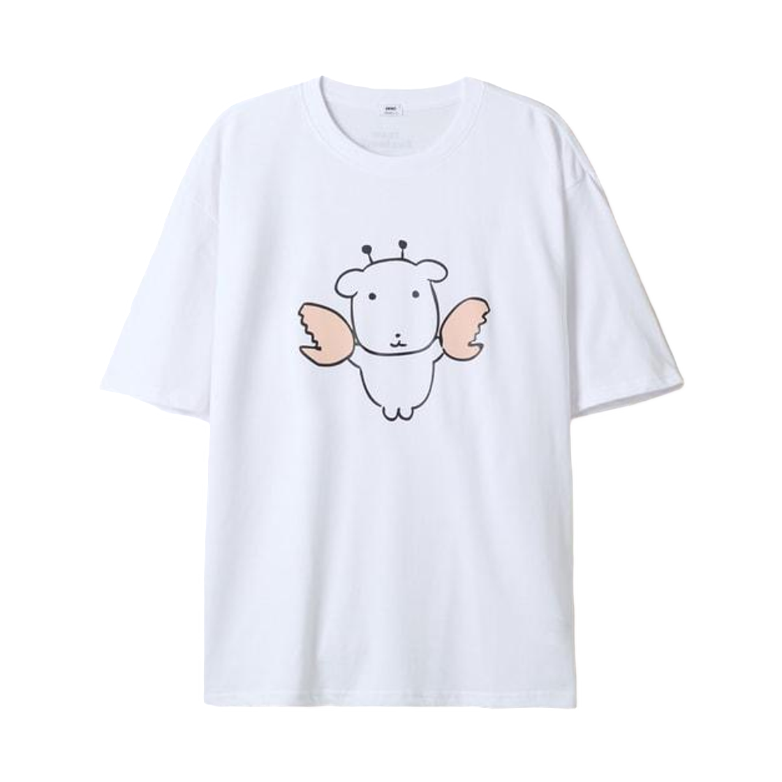 SPRLG49U01 Spao x Ganadi Constellation Short Sleeve T-Shirt Red