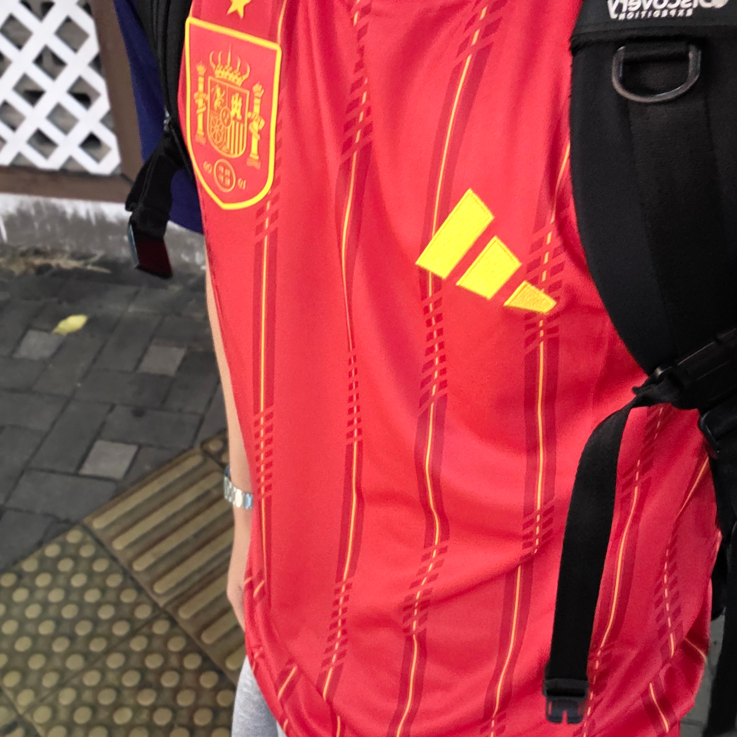 Adidas Spain 2026 Home Jersey Vivid Red - KR Sizing (Non Marking Ver.), Casio A-158WA-1 착용 스타일 - 2