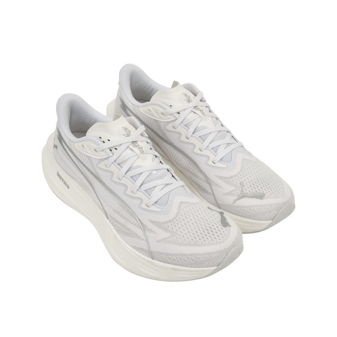 푸마 디비에이트 퓨어 나이트로 화이트 실버(Puma Deviate Pure Nitro White Silver) - 4