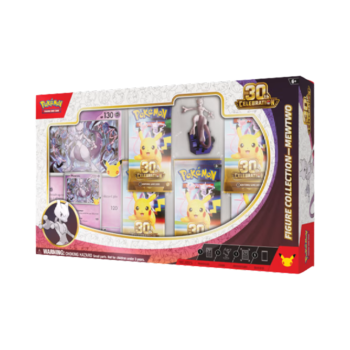 포켓몬 TCG 30주년 기념 피규어 컬렉션 뮤츠 박스 (영문판)(Pokemon TCG 30th Celebration Figure Collection Mewtwo Box (English Ver.)) - 1