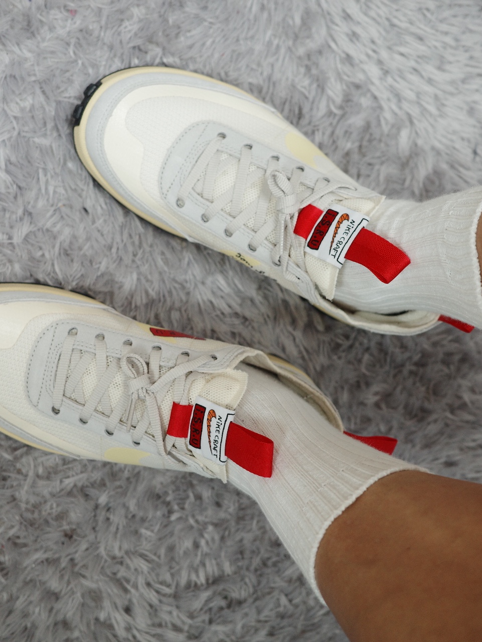 Nike x Tom Sachs General Purpose Shoe Grey Yellow 착용 스타일 - 1