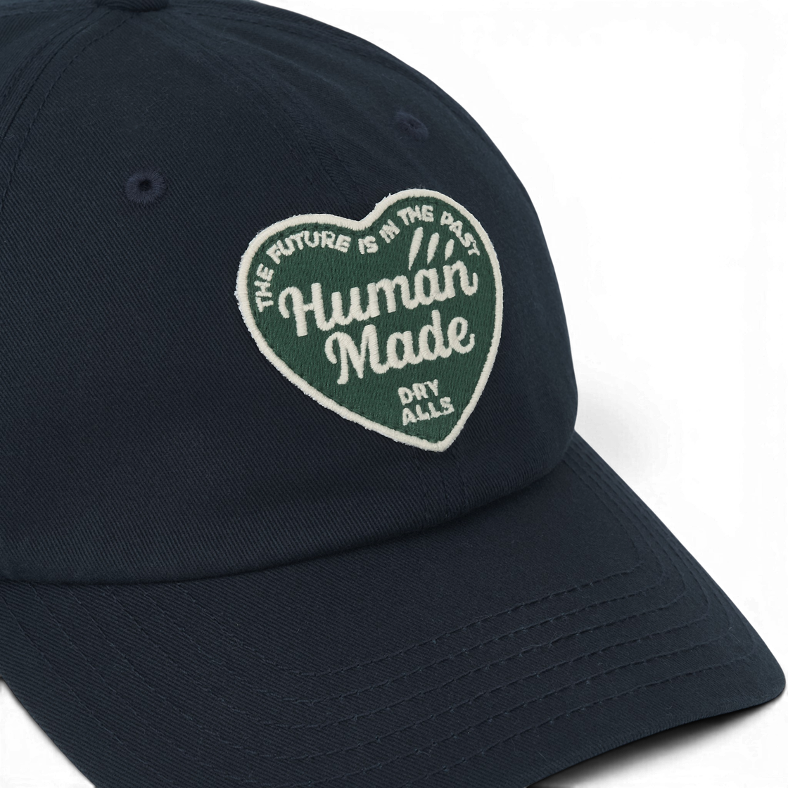 휴먼 메이드 6 패널 트윌 캡 네이비(Human Made 6 Panel Twill Cap Navy) - 4