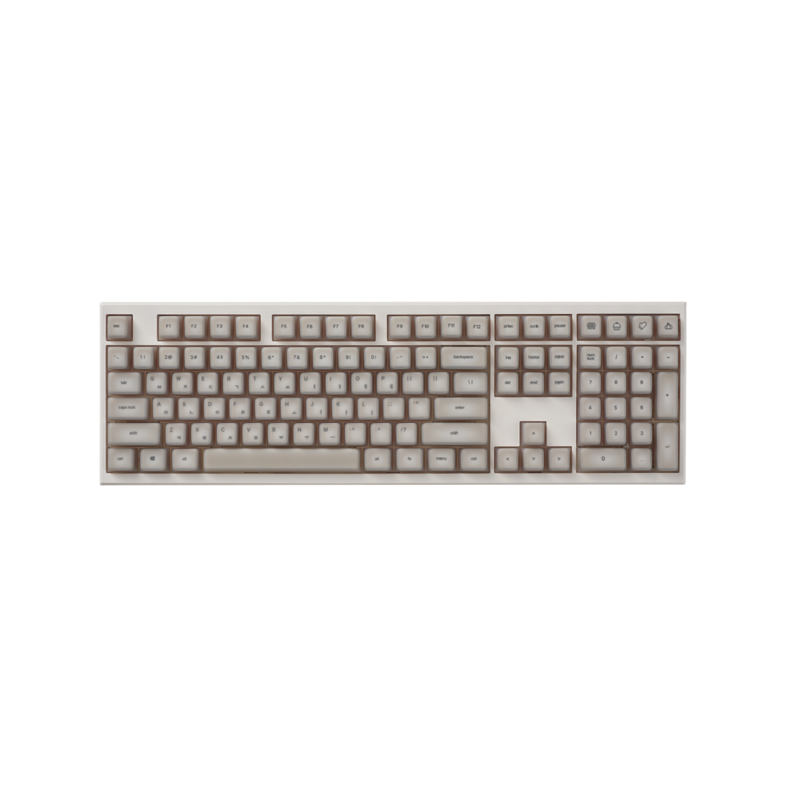 6942445404736 PEBBLE ON mello-j keycap gray