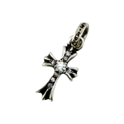 the dosan_ Chrome Hearts Full Diamond Baby Fat Charm