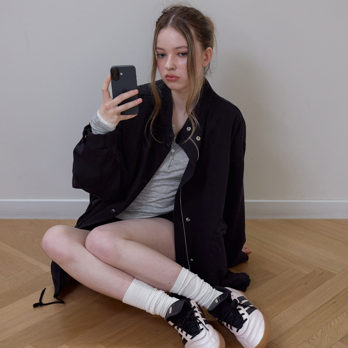 로제프란츠 오버핏 패디드 필드 자켓 [블랙](Rosefrantz Overfit Padded Field Jacket [Black]) - 6