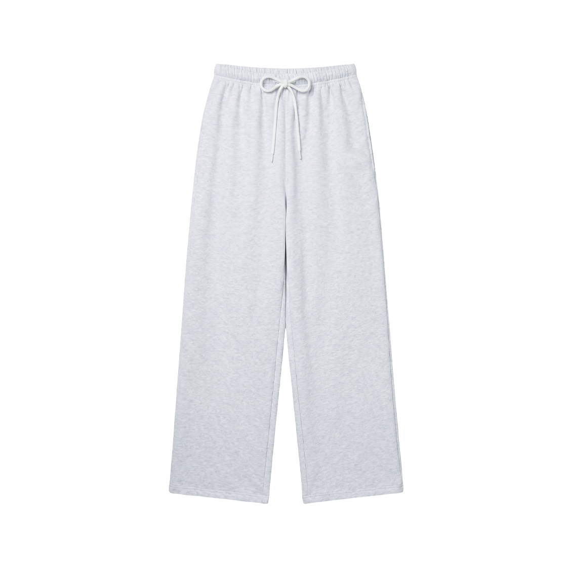 RS26FSP101WMG Rosefrantz Rose Embroidery Standard Sweatpants [White Melange]