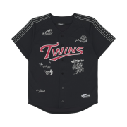 LG Twins x Matin Kim Authentic Graffiti Top Black