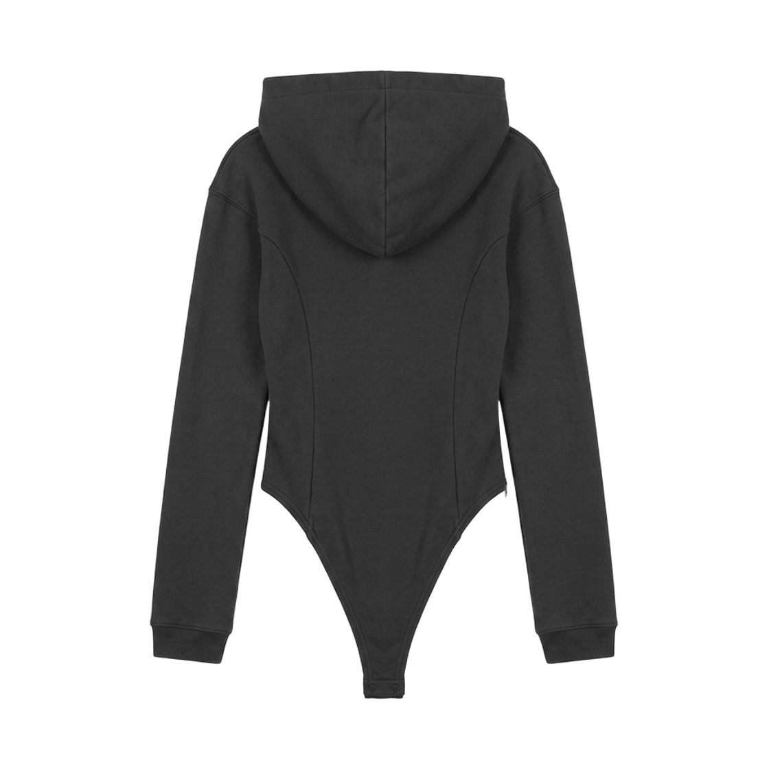 분트 슬림핏 후드 바디수트 차콜(VOONT Slim-Fit Hood Bodysuit (CHARCOAL)) - 2