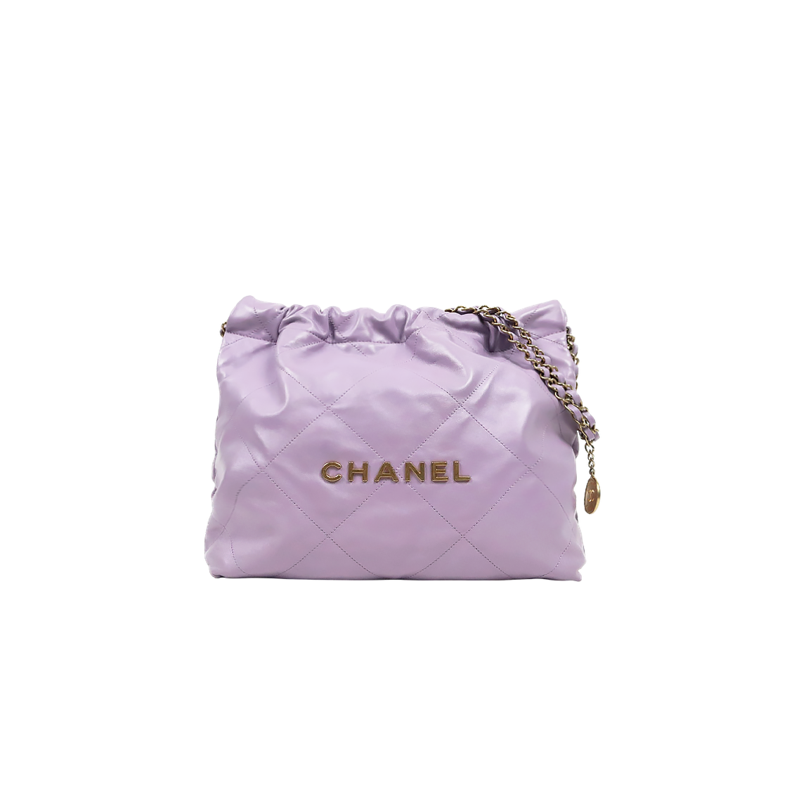 ITIL6K77VIQH Chanel Purple 22 Shoulder Bag D-A64984