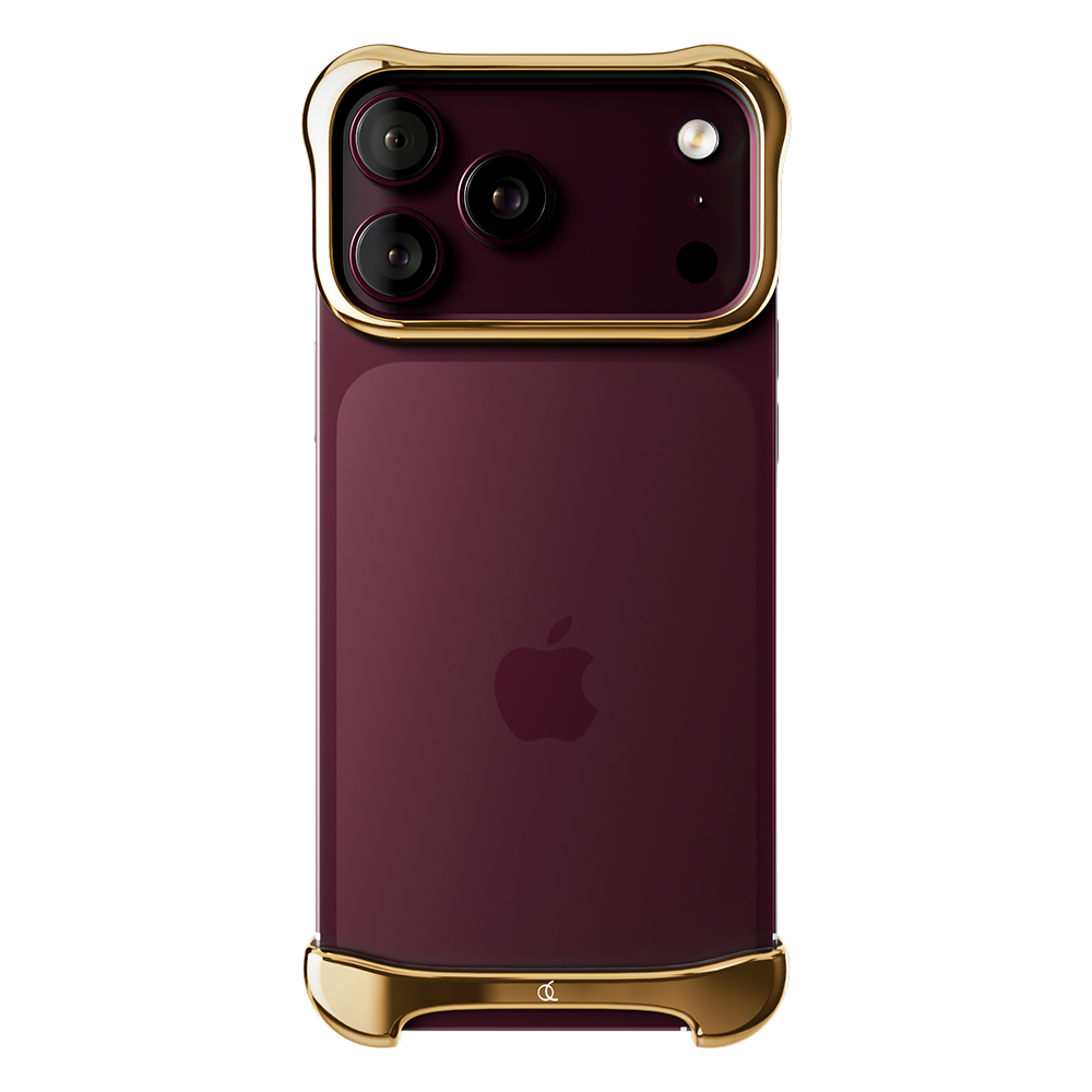 아크펄스 아이폰 항공 알루미늄 범퍼 케이스 미러 골드 (아이폰 18프로/프로맥스)(ArcPulse iPhone Aircraft Aluminum Bumper Case Gold (iPhone 18 Pro/Pro Max))