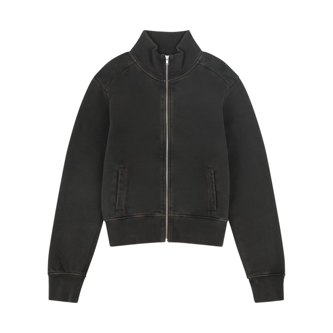 KM6DOTBES04BK Entire Studios Standard Track Jacket Washed Black - 26FW