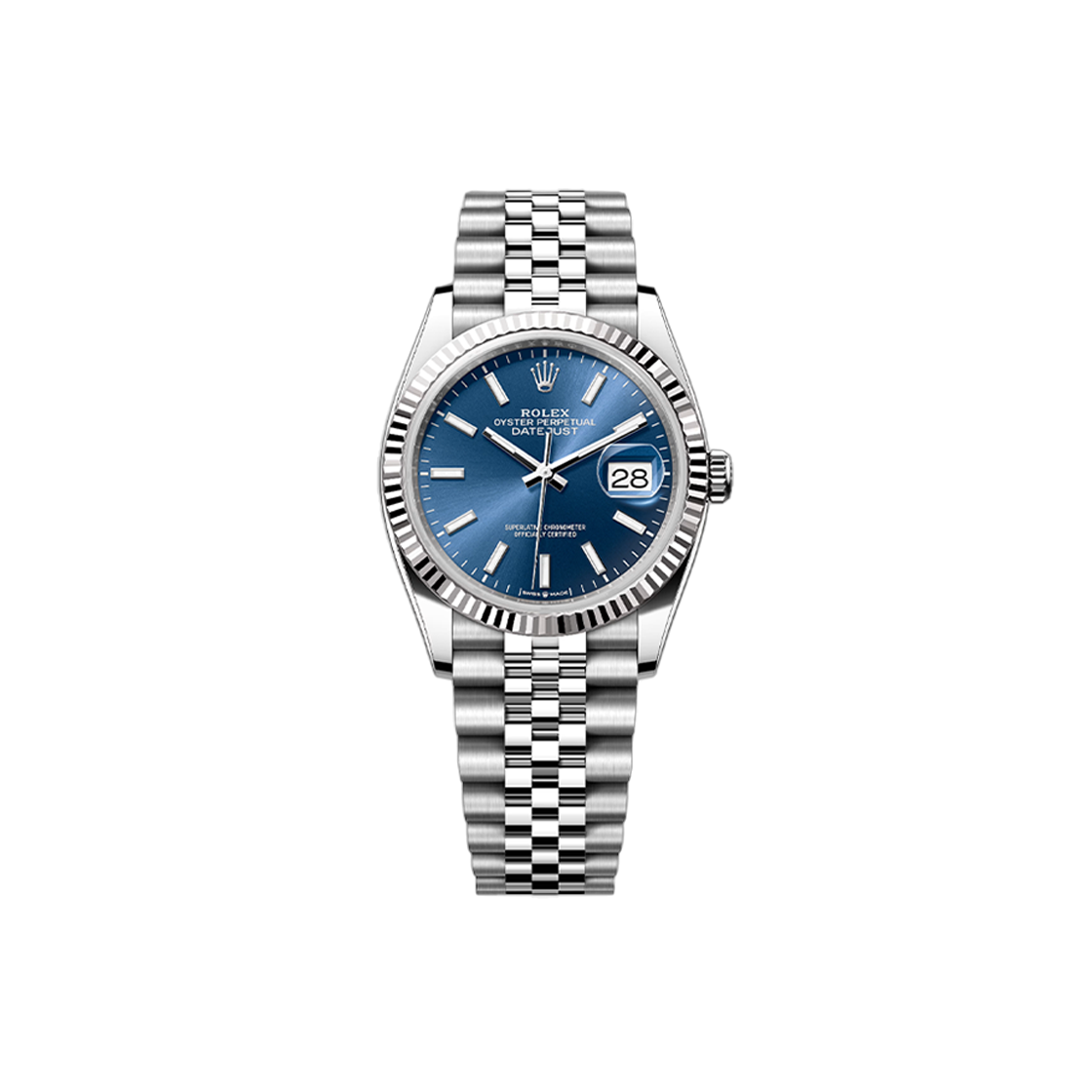 ITI2CSD7AGA7 Rolex Datejust 36 - 126234 Blue Dial Jubilee Bracelet No. 8323
