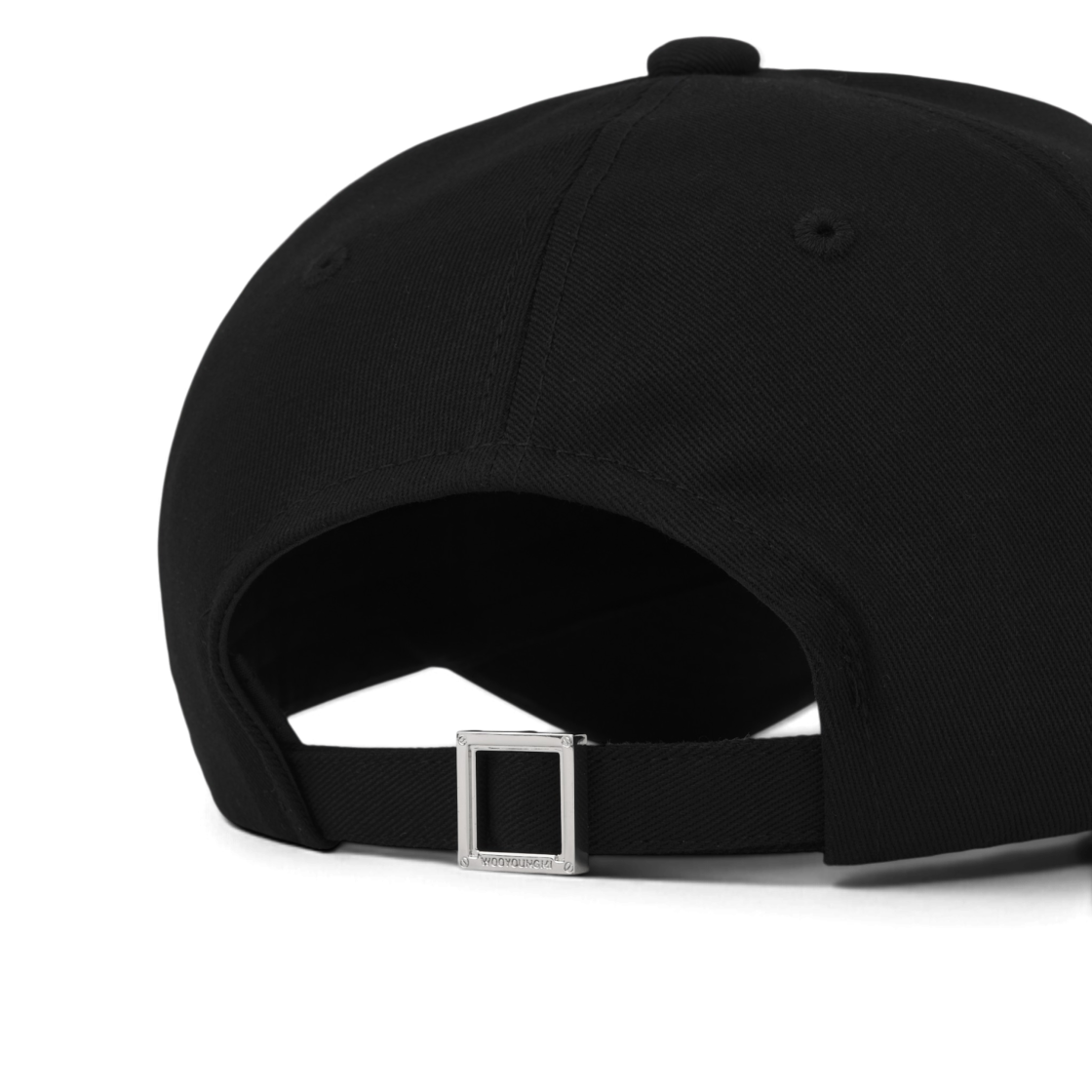 우영미 자수 볼캡 블랙 - 26FW(Wooyoungmi Embroidered Ball Cap Black - 26FW) - 5