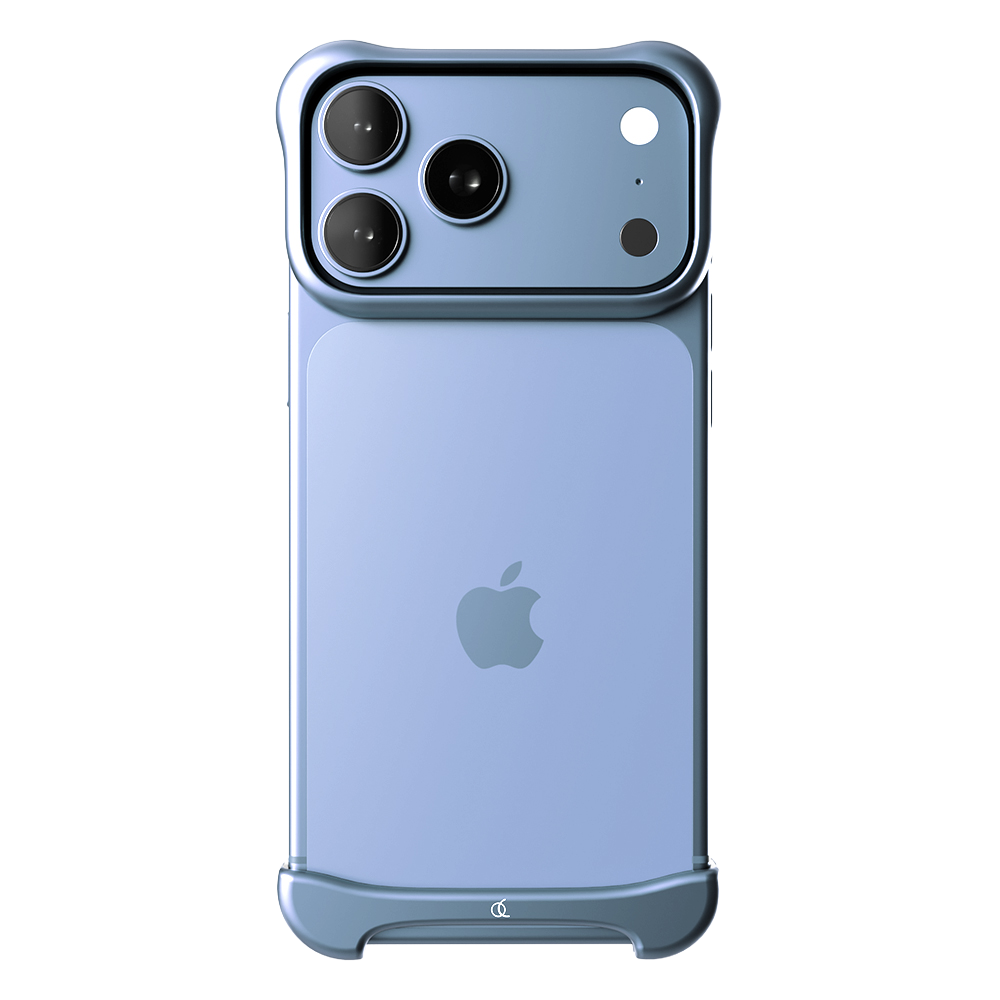 아크펄스 아이폰 항공 알루미늄 범퍼 케이스 매트 라이트블루 (아이폰 18프로/프로맥스)(ArcPulse iPhone Aircraft Aluminum Bumper Case Matte Light Blue (iPhone 18 Pro/Pro Max))