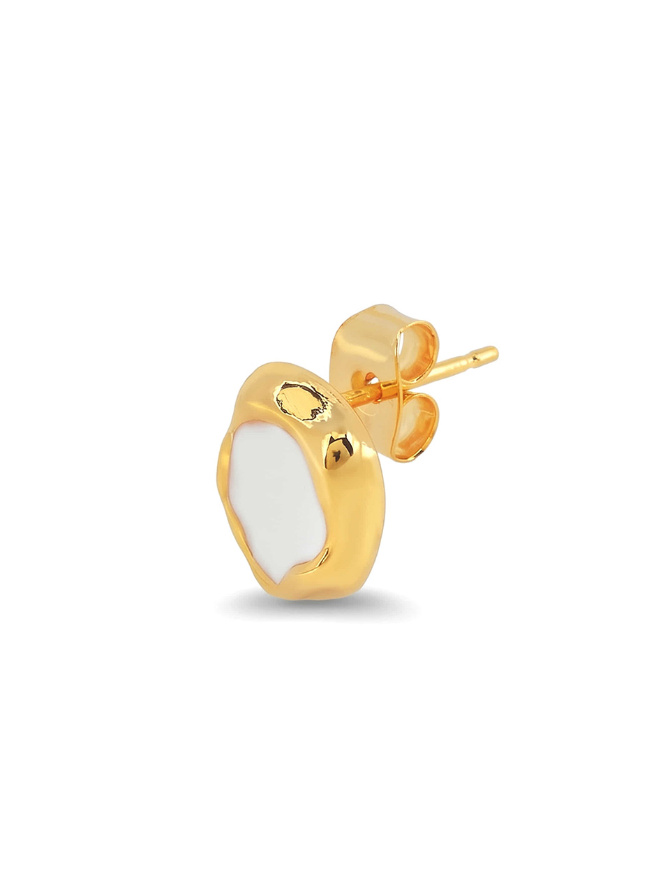 Nonenon Flexible Earring Gold - 2