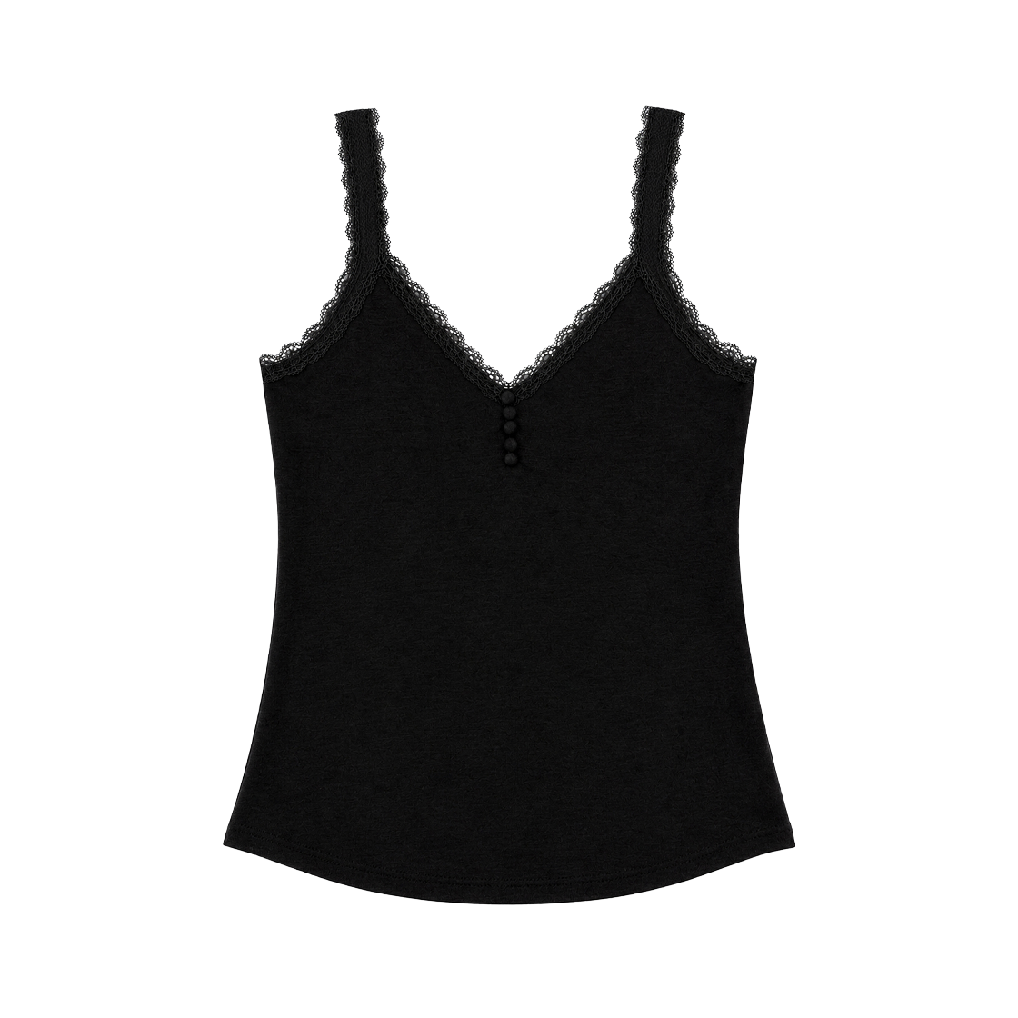 RS26FSV102BLK Rosefrantz Button Lace Sleeveless [Black]