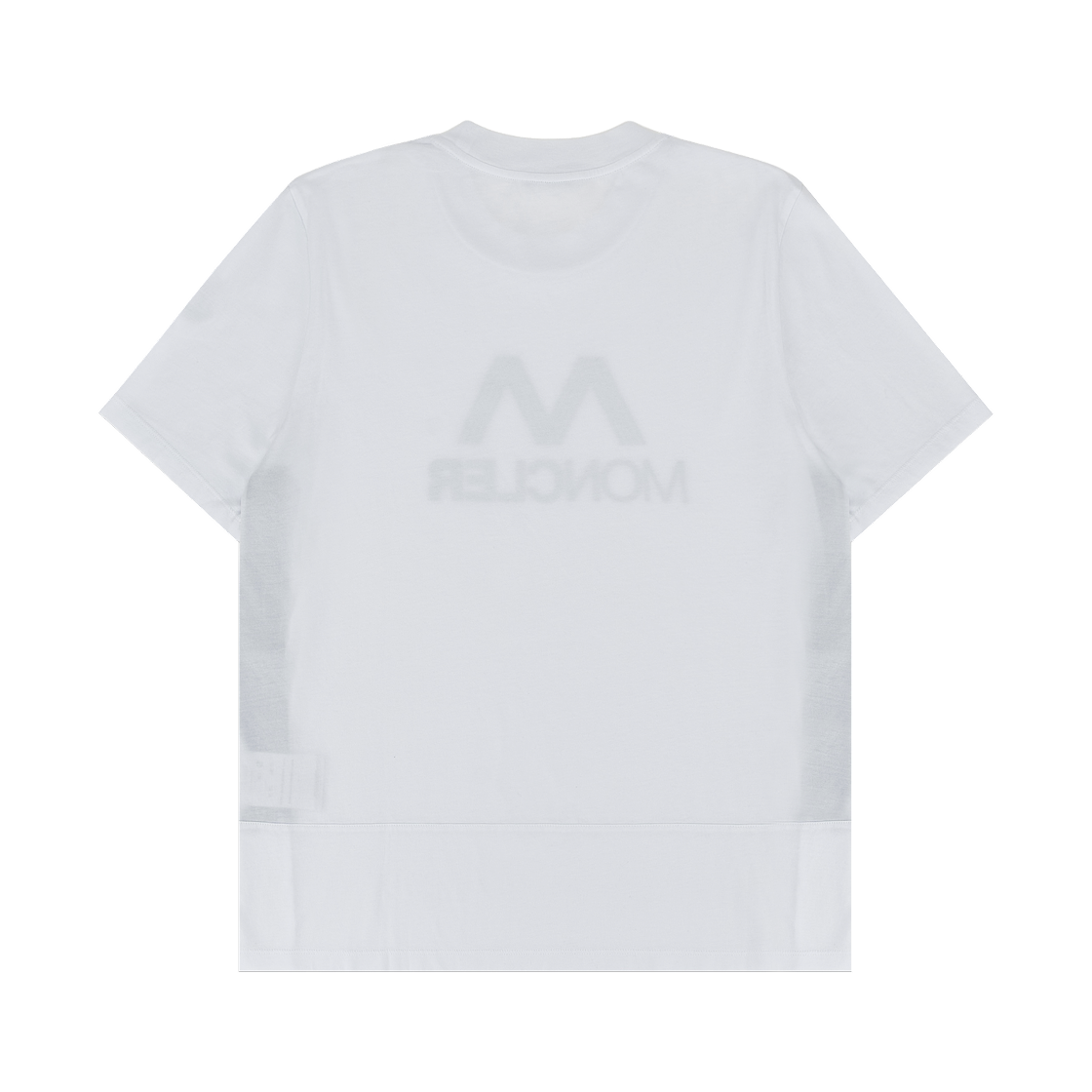 몽클레르 트라이컬러 악센트 티셔츠 옵티컬 화이트 - 22SS(Moncler Tricolour Accent T-Shirt Optical White - 22SS) - 2
