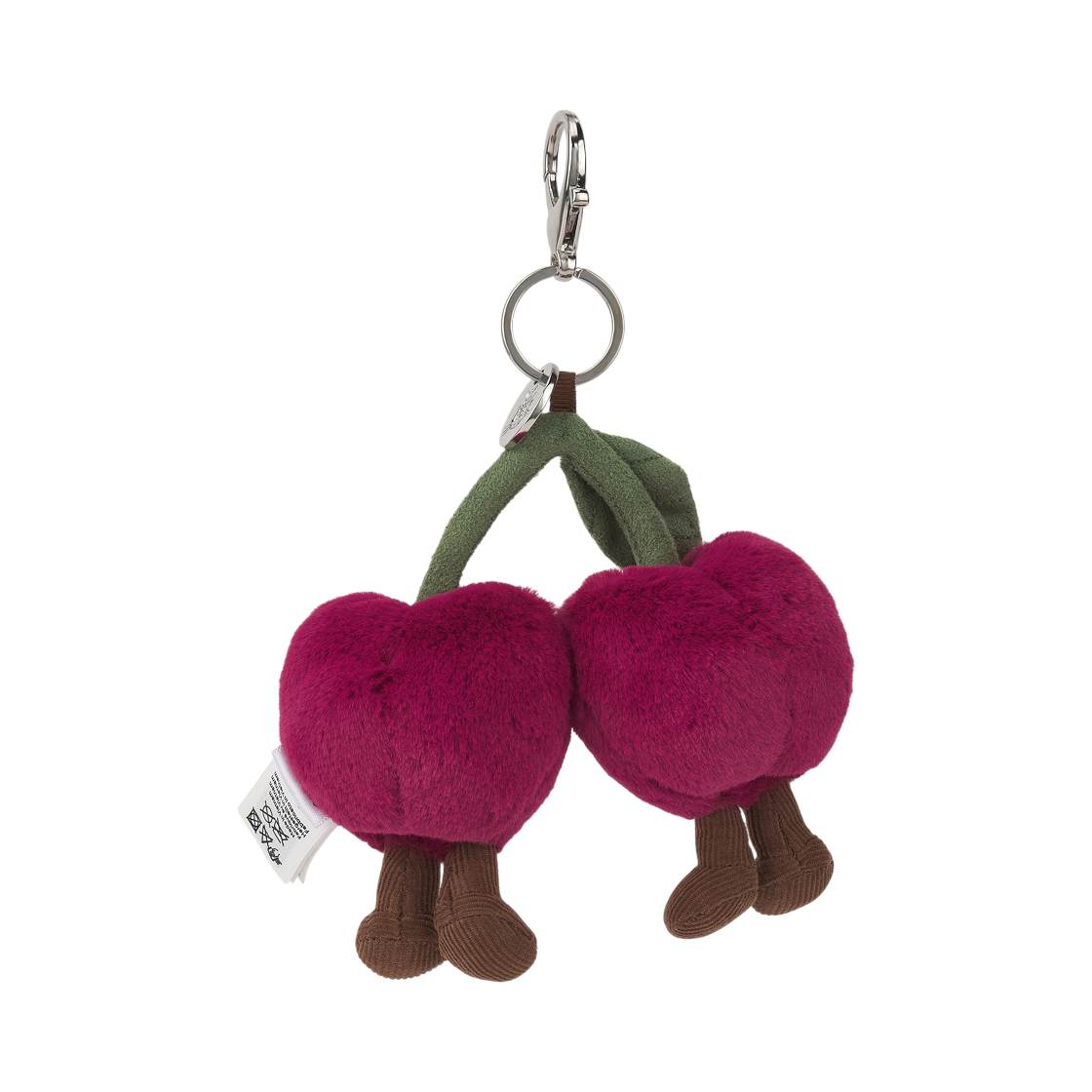 젤리캣 어뮤저블 체리 백 참 레드(Jellycat Amuseables Cherries Bag Charm Red) - 2