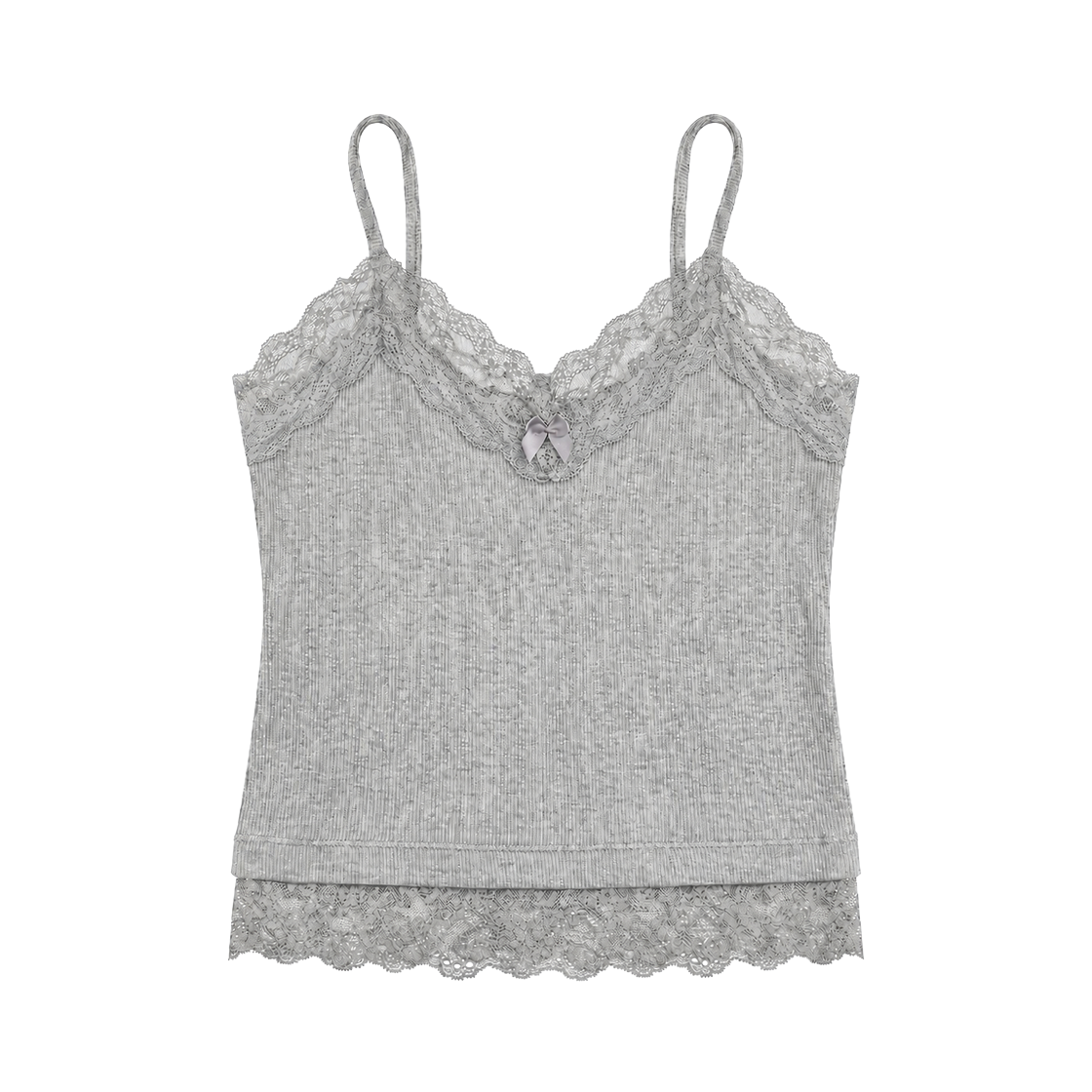 RS26FSV101GRY Rosefrantz Lace Trim Sleeveless [Gray]