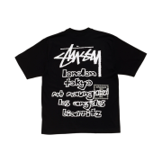 Stussy x Always Do What You Should Do World Tour T-Shirt Black