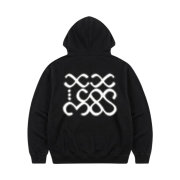 Bigbang 20th Anniversary Media Exhibition Zip-Up Hoodie Cosmos Black