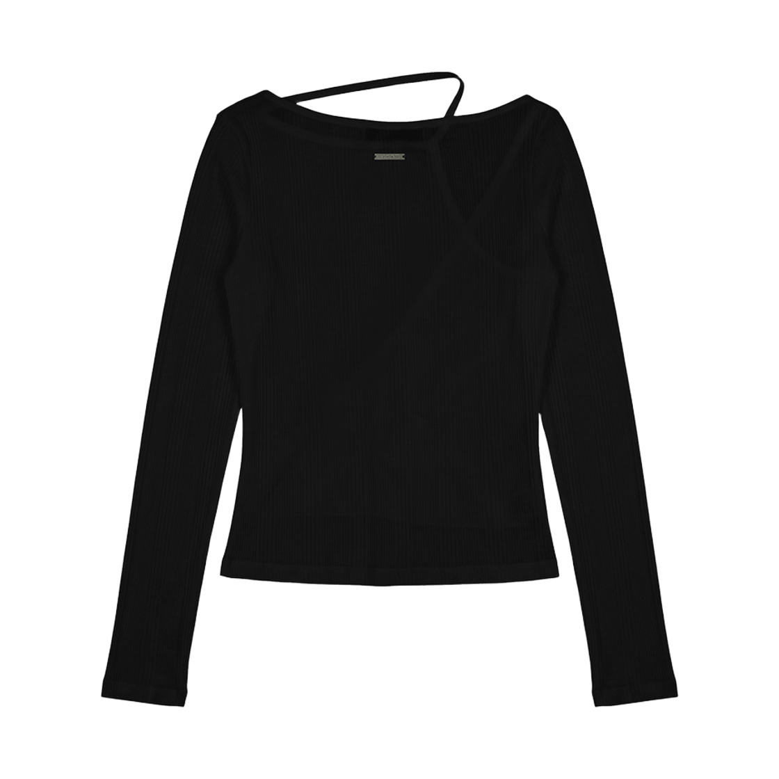 분트 랩 홀터 롱슬리브 블랙(VOONT Wrap Halter Long Sleeve (BLACK)) - 2