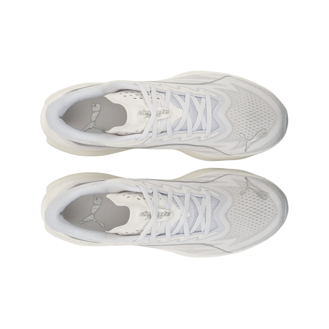 푸마 디비에이트 퓨어 나이트로 화이트 실버(Puma Deviate Pure Nitro White Silver) - 5