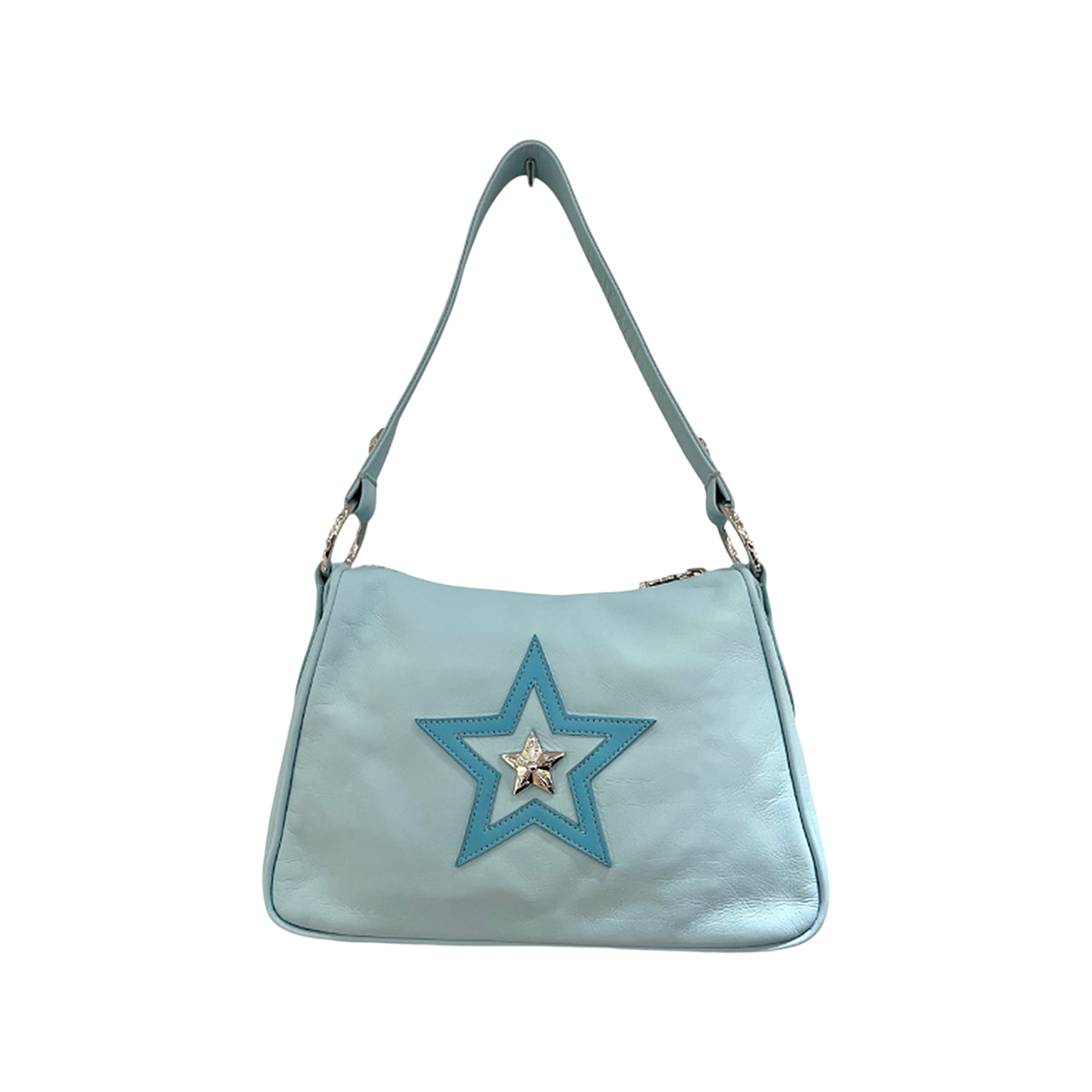 970063 the dosan_ Chrome Hearts Star Patches Bag