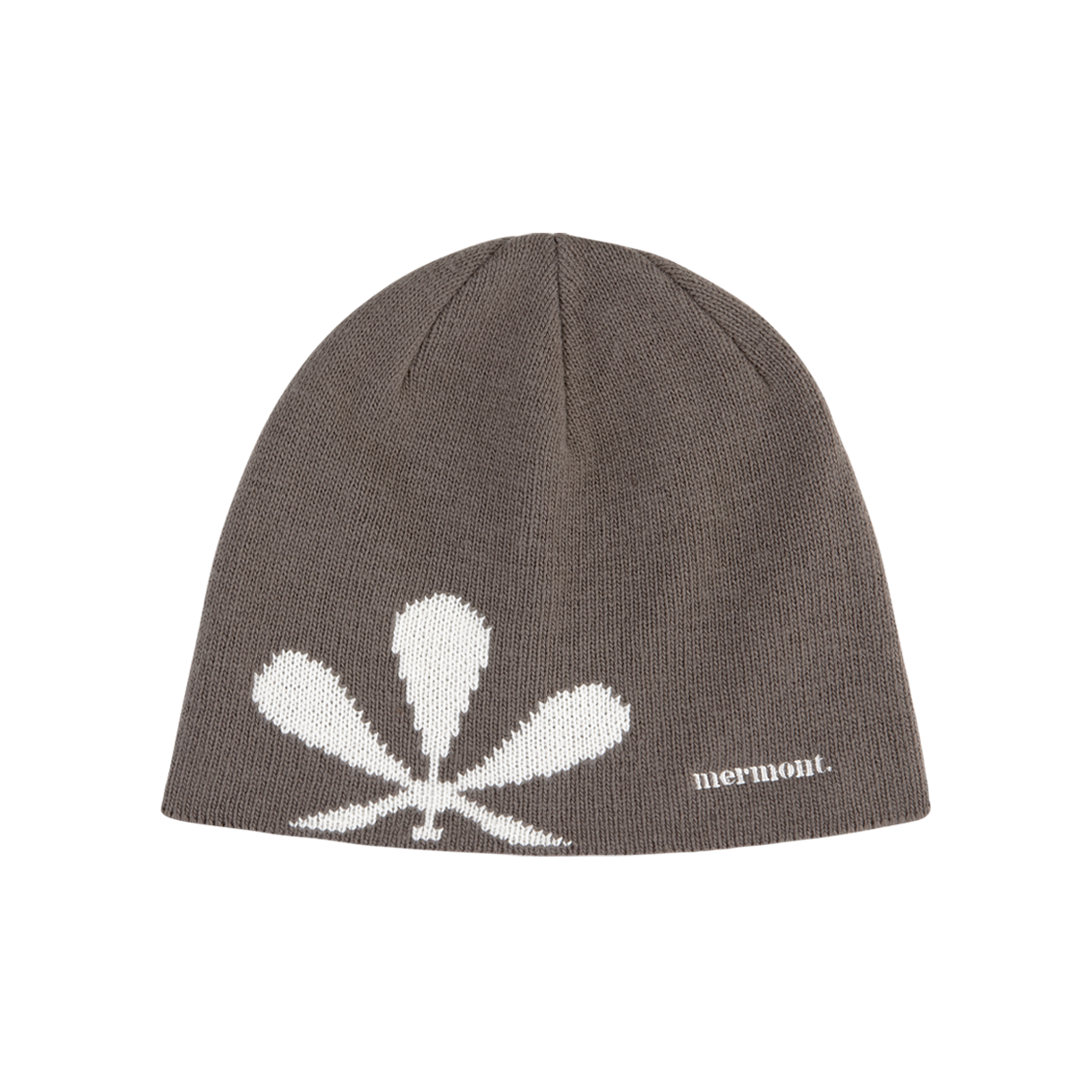 메르몽 플라워 캐시미어 비니 애쉬 브라운(Mermont Flower Cashmere Beanie Ash Brown)