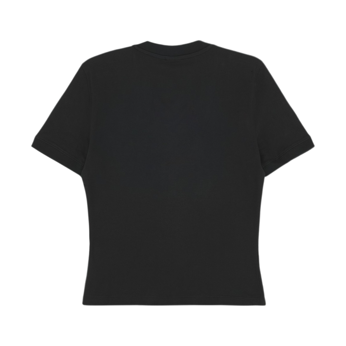 (W) 아디다스 삼선 브이넥 슬림 티셔츠 블랙 - KR 사이즈((W) Adidas 3-Stripes V-Neck Slim T-Shirt Black - KR Sizing) - 2