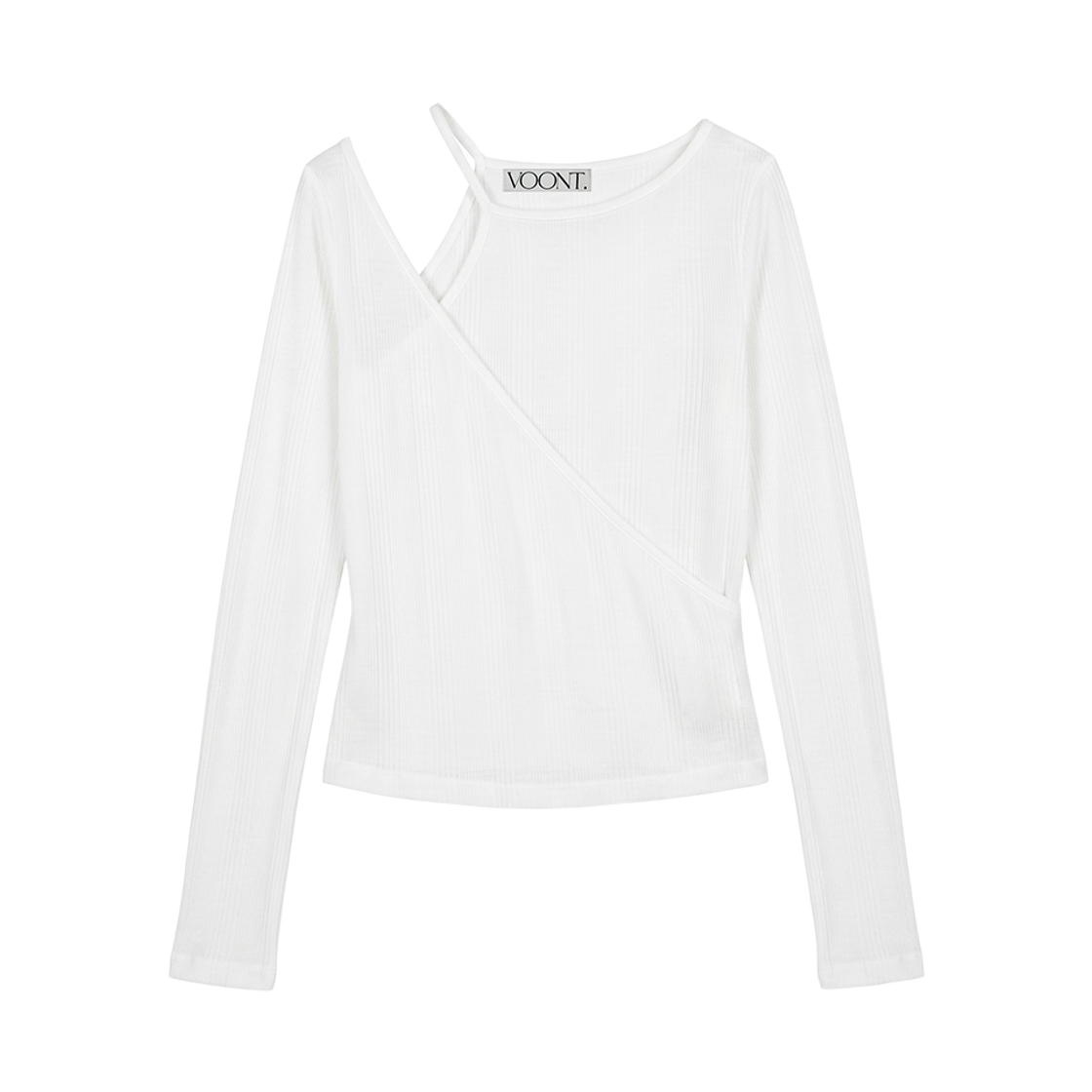 VT26FLS101IVR VOONT Wrap Halter Long Sleeve (IVORY)