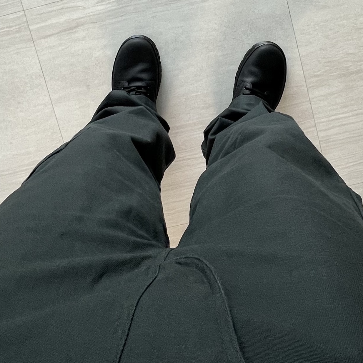 Dr. Martens Reeder Wyoming Leather Utility Shoes Black, Plastic Product MPa Plant Utility Pants Plant 착용 스타일 - 3