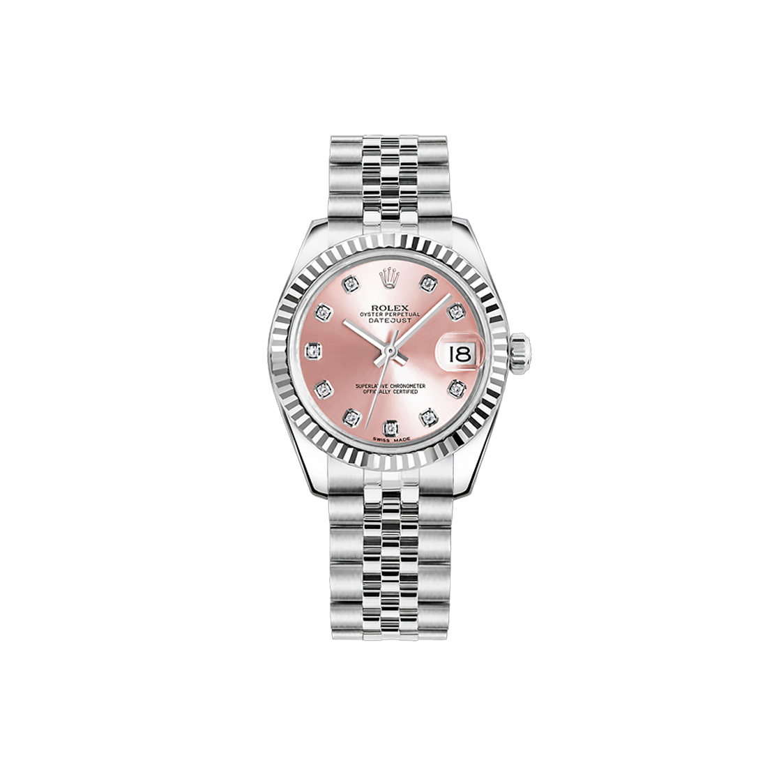 ITOLV6OWUL9H Rolex Datejust 31 - 178274 Pink 10P Jubilee No. 8035