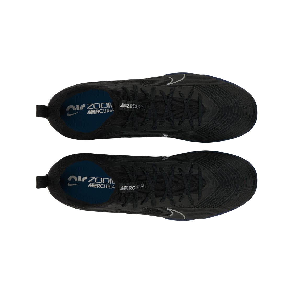 나이키 줌 머큐리얼 베이퍼 15 프로 TF 블랙 하이퍼 로얄(Nike Zoom Mercurial Vapor 15 Pro TF Black Hyper Royal) - 5