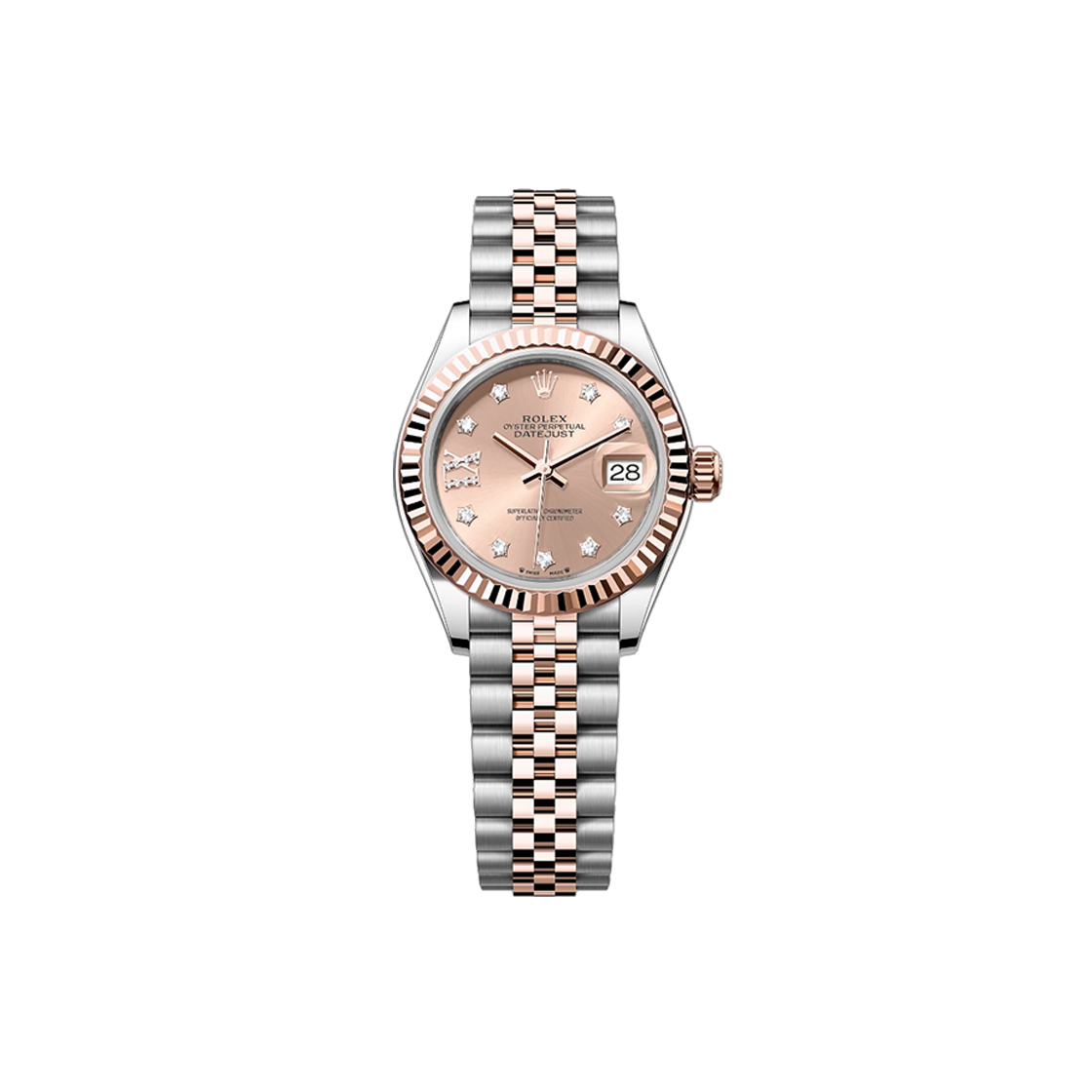 ITLTDTTOAKRJ Rolex Datejust 28-279171 Rose Star Diamond Jubilee No. 8284
