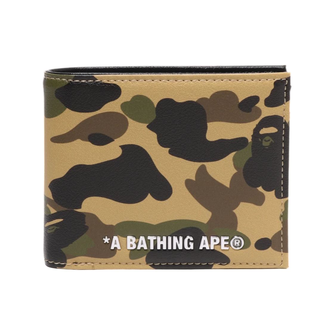 - BAPE 1st Camo Mini Wallet Yellow