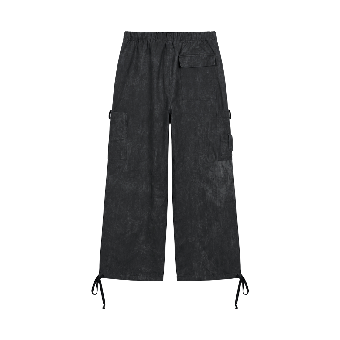 분트 애시 페이드 와이드 카고 팬츠 차콜(VOONT Ash Fade Wide Cargo Pants (CHARCOAL)) - 2