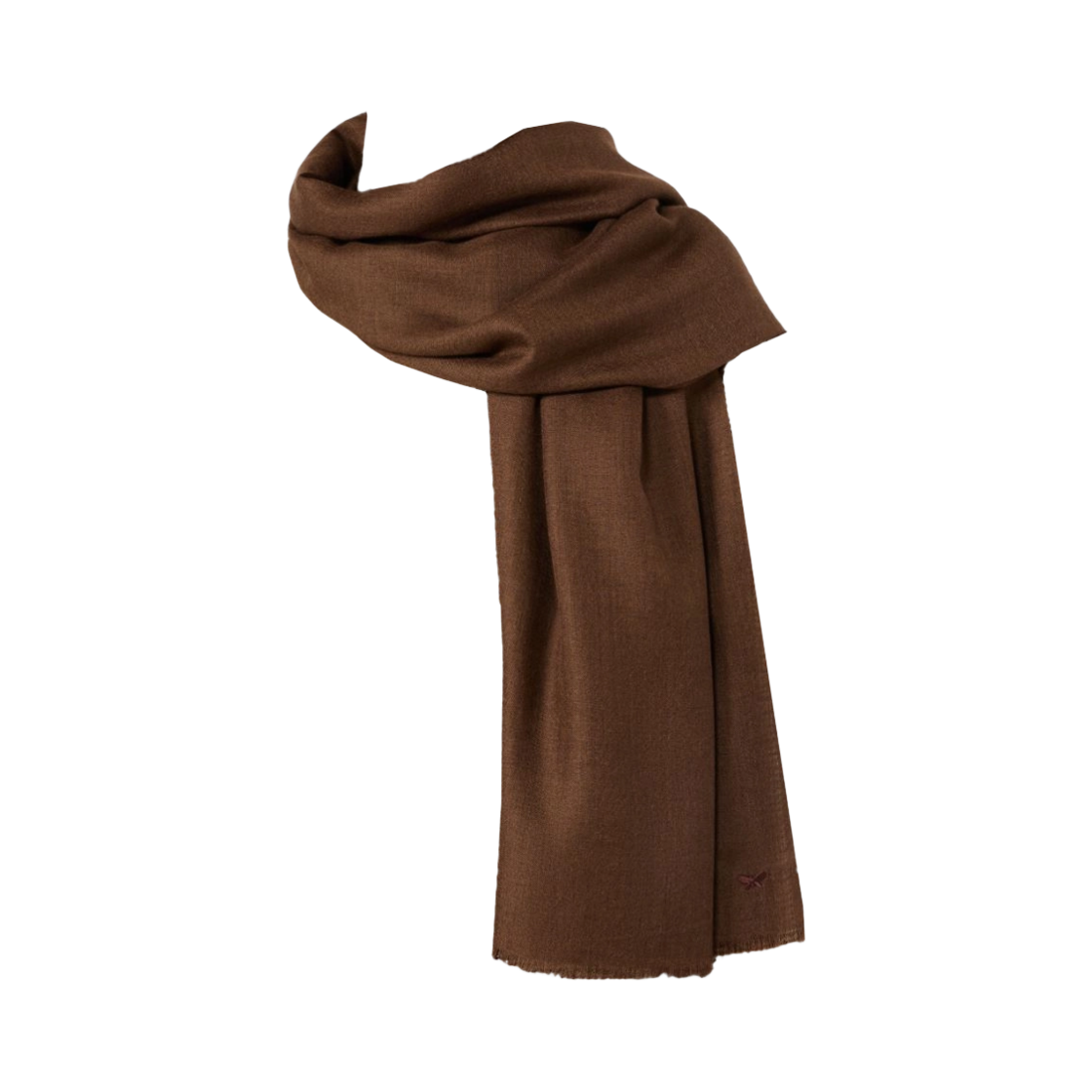 (W) 위켄드 막스마라 라우케 캐시미어 실크 스톨 브라운((W) Weekend Max Mara Rauche Cashmere Silk Stole Brown) - 1