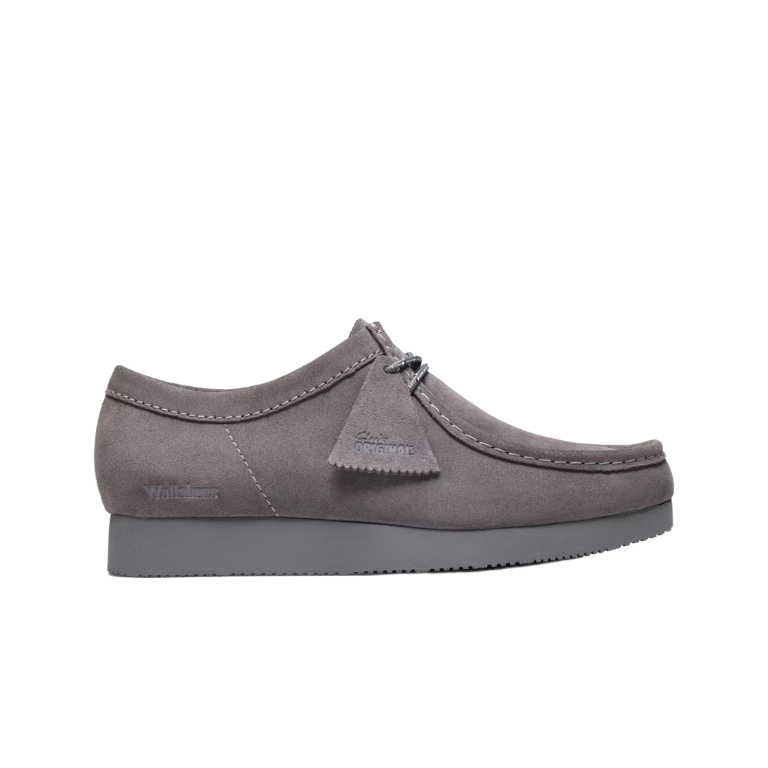 KM6DSOBCL08GY Clarks Wallabee Lite Grey Suede - 26FW