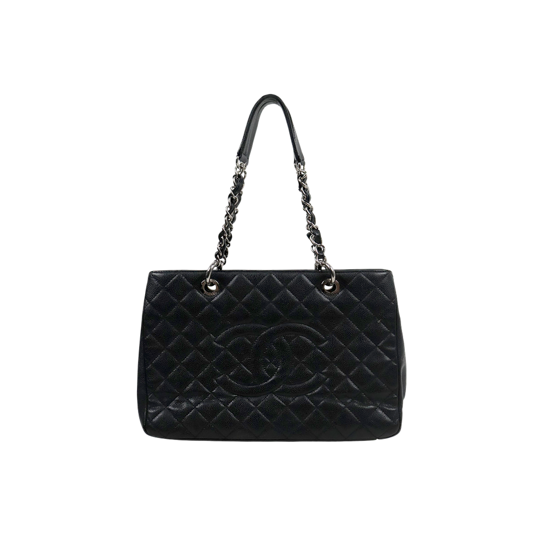 샤넬 블랙 캐비어 빅CC 그랜드샤핑 C-A64965(Chanel Black Caviar Big CC Grand Shopping Bag C-A64965)