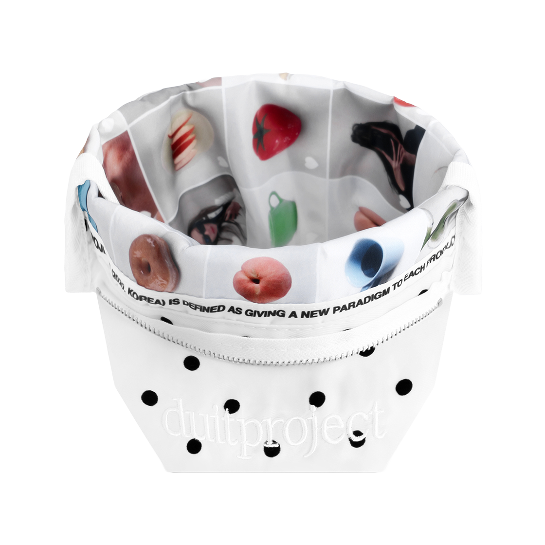 더트프로젝트 부 파우치 004 블랙 닷(Duitproject BU POUCH 004 Black dot) - 1