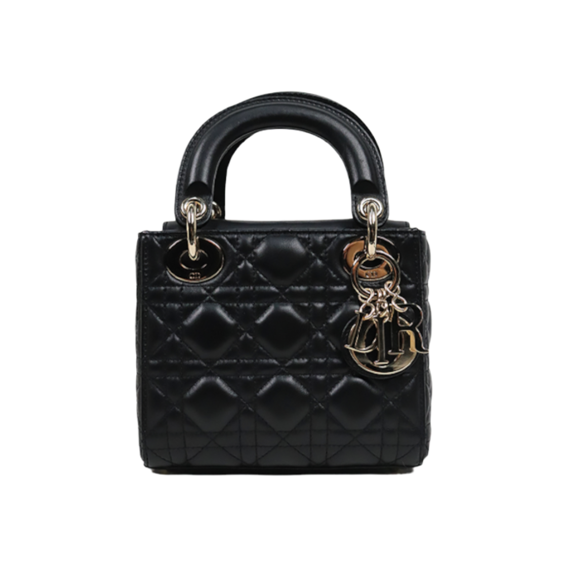 ITGS67SO6Q33 Dior Mini Black Lady Dior Bag C-A64926
